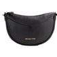 Michael Kors Dover Small  Pebbled Leather Half Moon Crossbody Purse Women's Bag