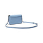 Morgan Saffiano Leather Flap Chain Wallet