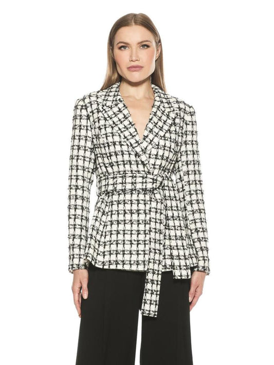 Olya Plaid Blazer