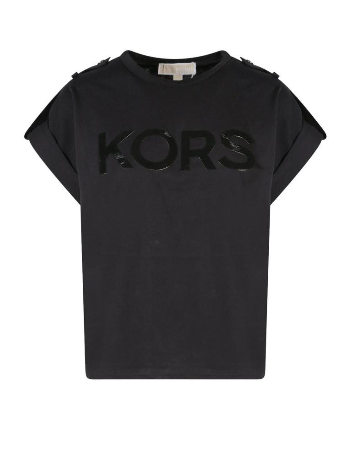 Michael Michael Kors Logo Detailed Crewneck T-Shirt