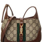 Gucci Jackie 1961 Mini GG Supreme Canvas & Leather Shoulder Bag