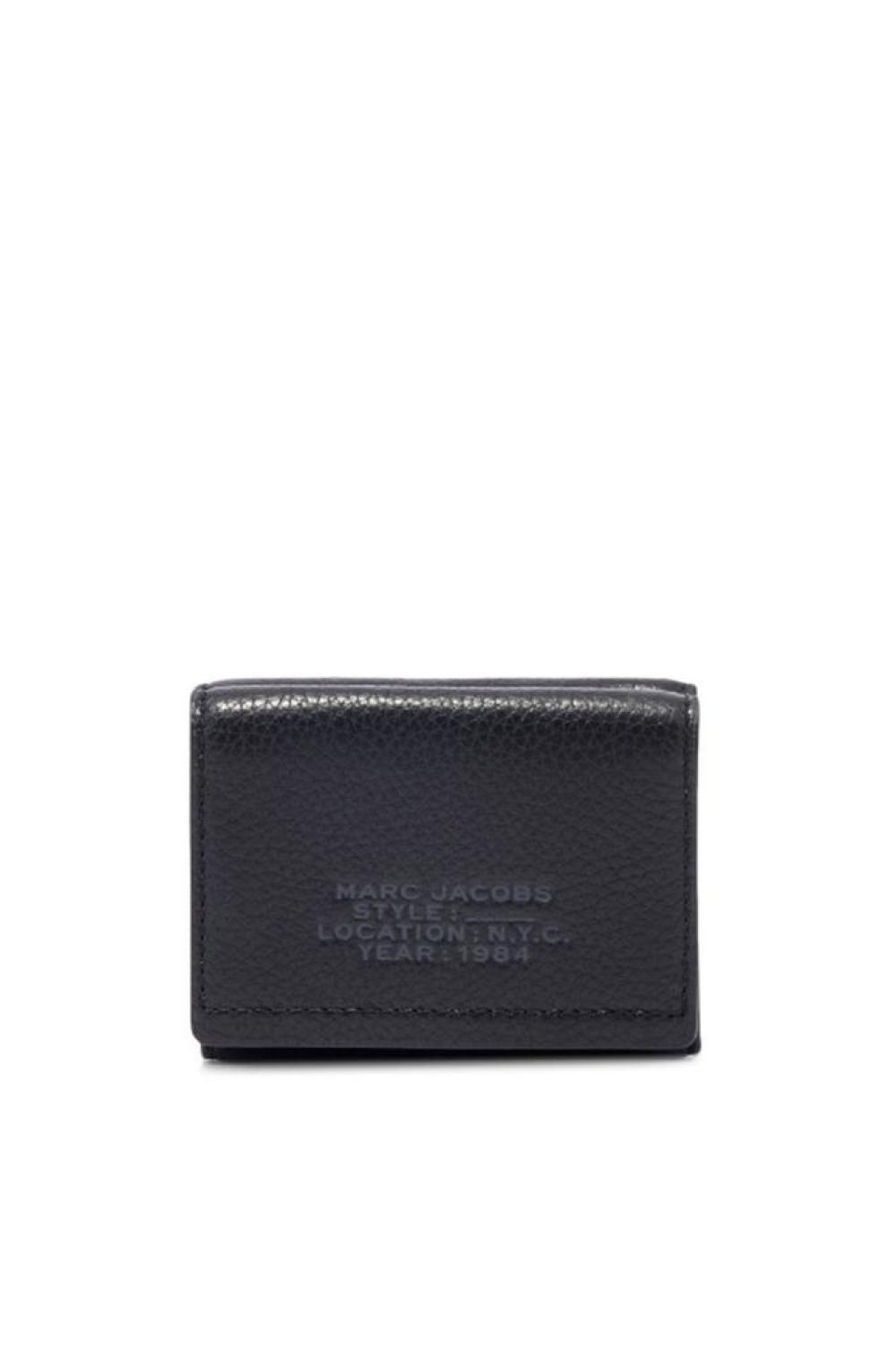 Marc Jacobs Logo Embossed Medium Trifold Wallet