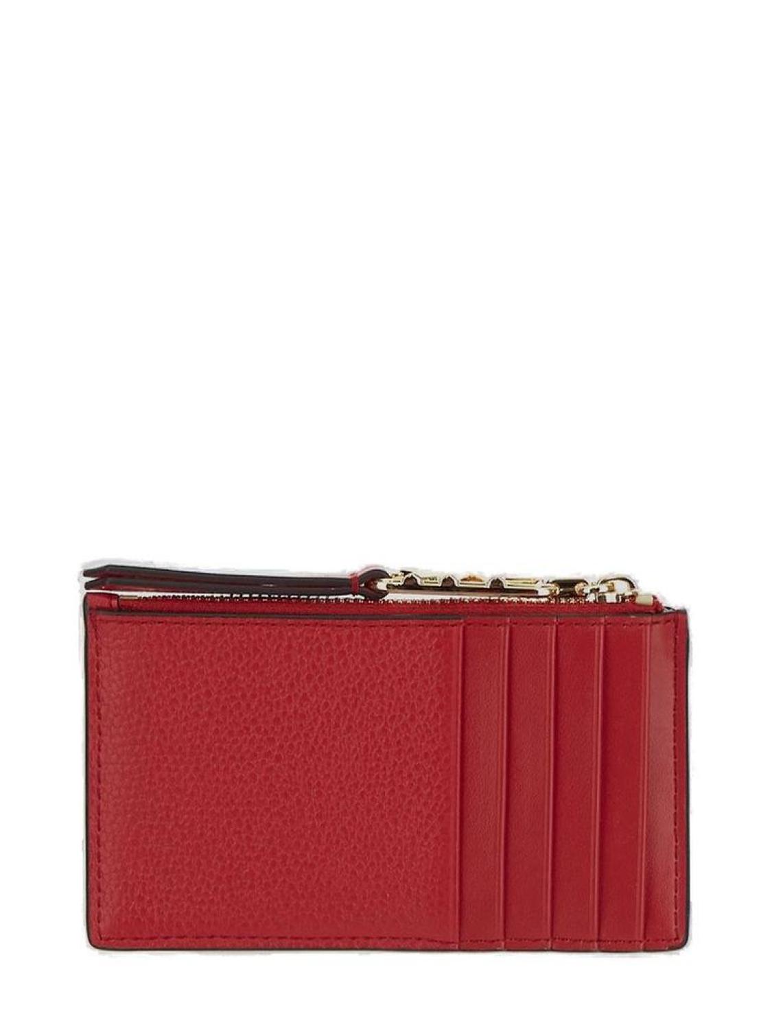 Michael Michael Kors Logo Lettering Zipped Wallet