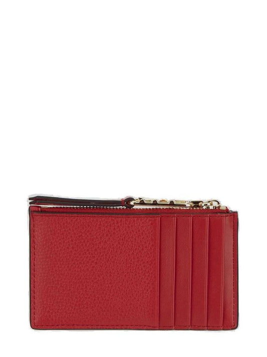Michael Michael Kors Logo Lettering Zipped Wallet