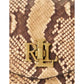 Faux Snakeskin Small Tayler Crossbody