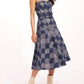 Mandoline Dress In Atomic Denim
