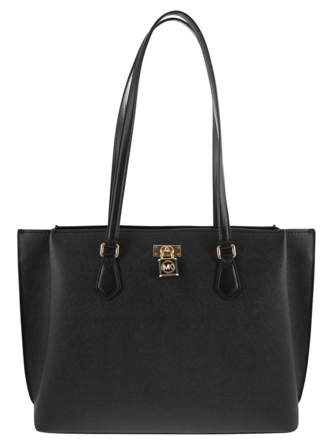 Michael Michael Kors Logo Plaque Top Handle Bag