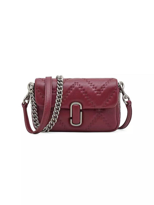The Mini Quilted Leather J Marc Shoulder Bag