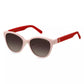55MM Round Colorblocked Sunglasses