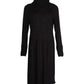 Max Mara Weekend Embroidery Floral Dress in Black Viscose
