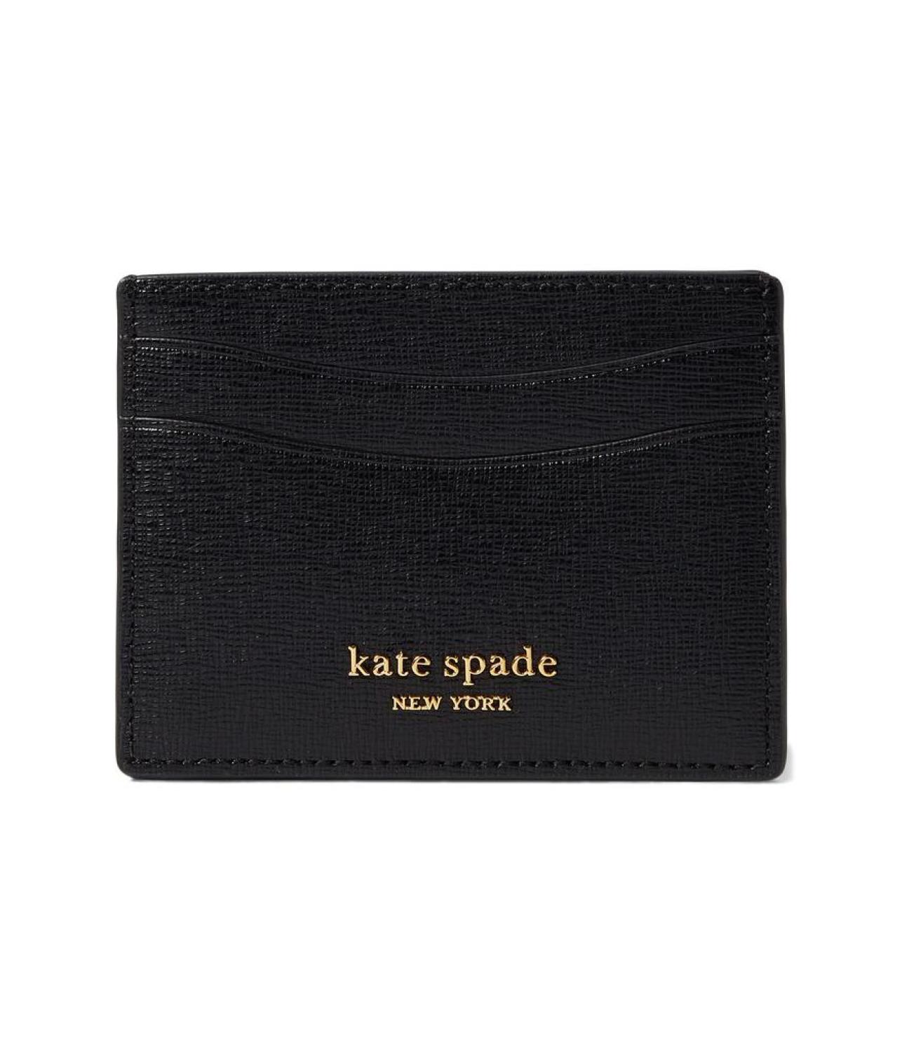Morgan Saffiano Leather Card Holder