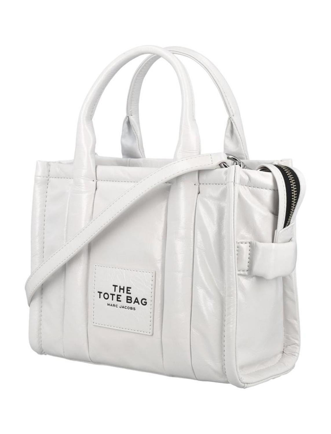 Marc Jacobs Logo Patch Zipped Small Tote Bag