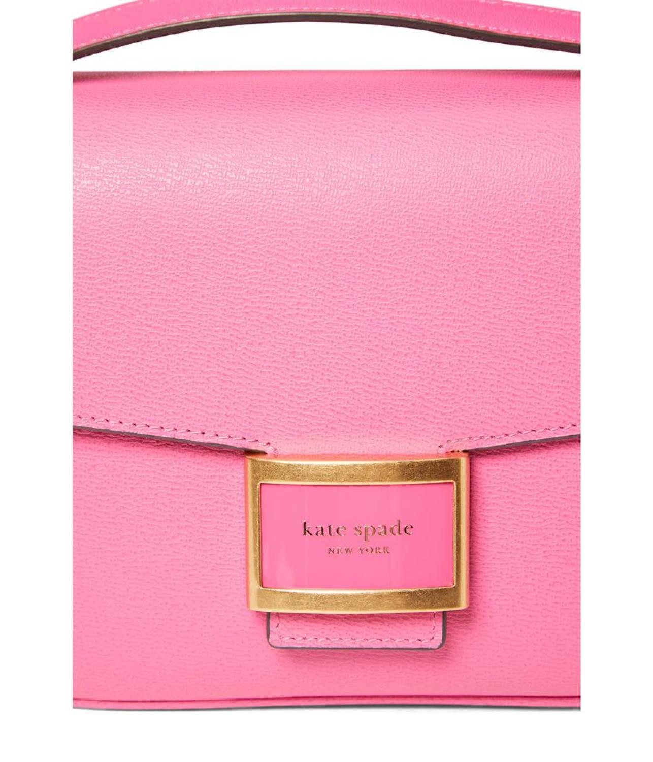 Katy Textured Leather Medium Convertible Shoulder Bag