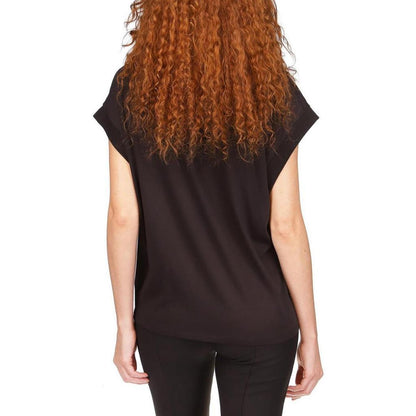 Womens Cotton Logo Graphic T-Shirt