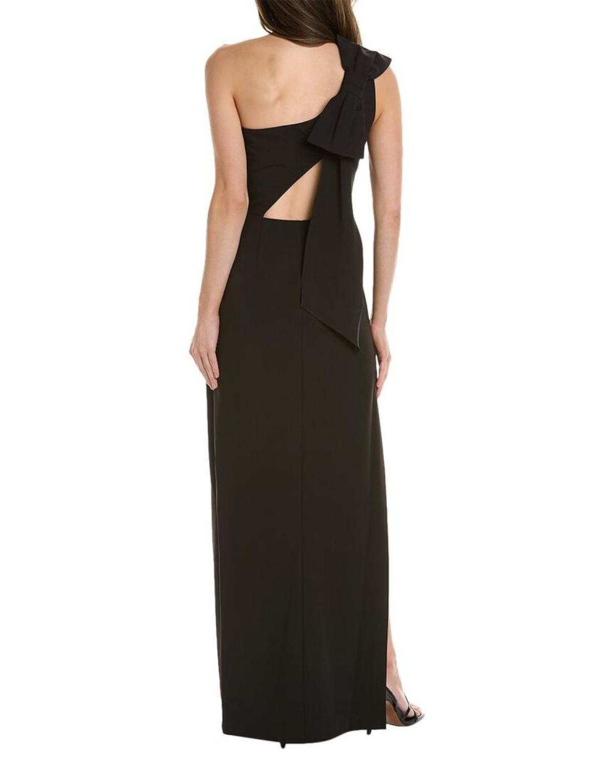 Marchesa Notte One-Shoulder Gown