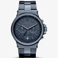 Oversized Dylan Navy-Tone Watch