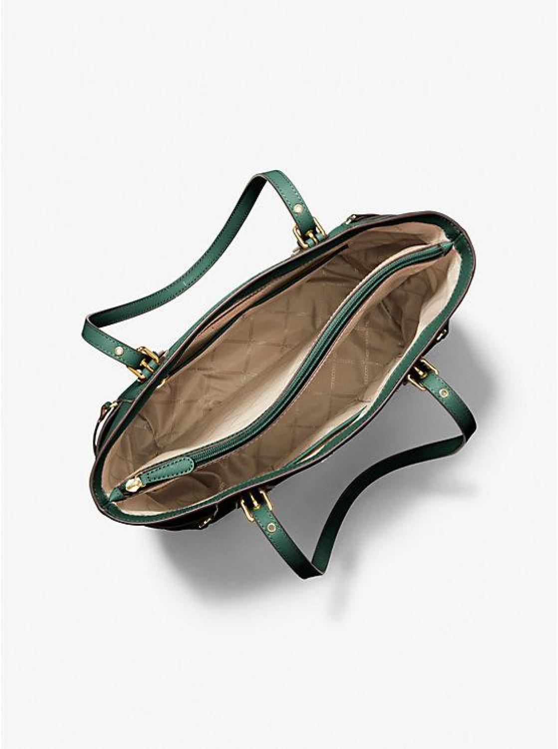 Voyager Small Saffiano Leather Tote Bag