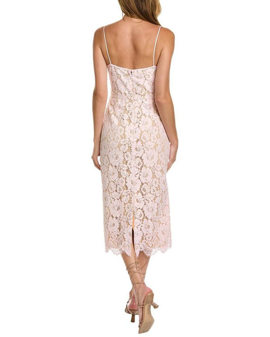 Michael Kors Floral Lace Slip Dress