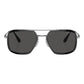 PRADA Men's PR 57XS M4Y5S0 Black Aviator Frame Sunglasses