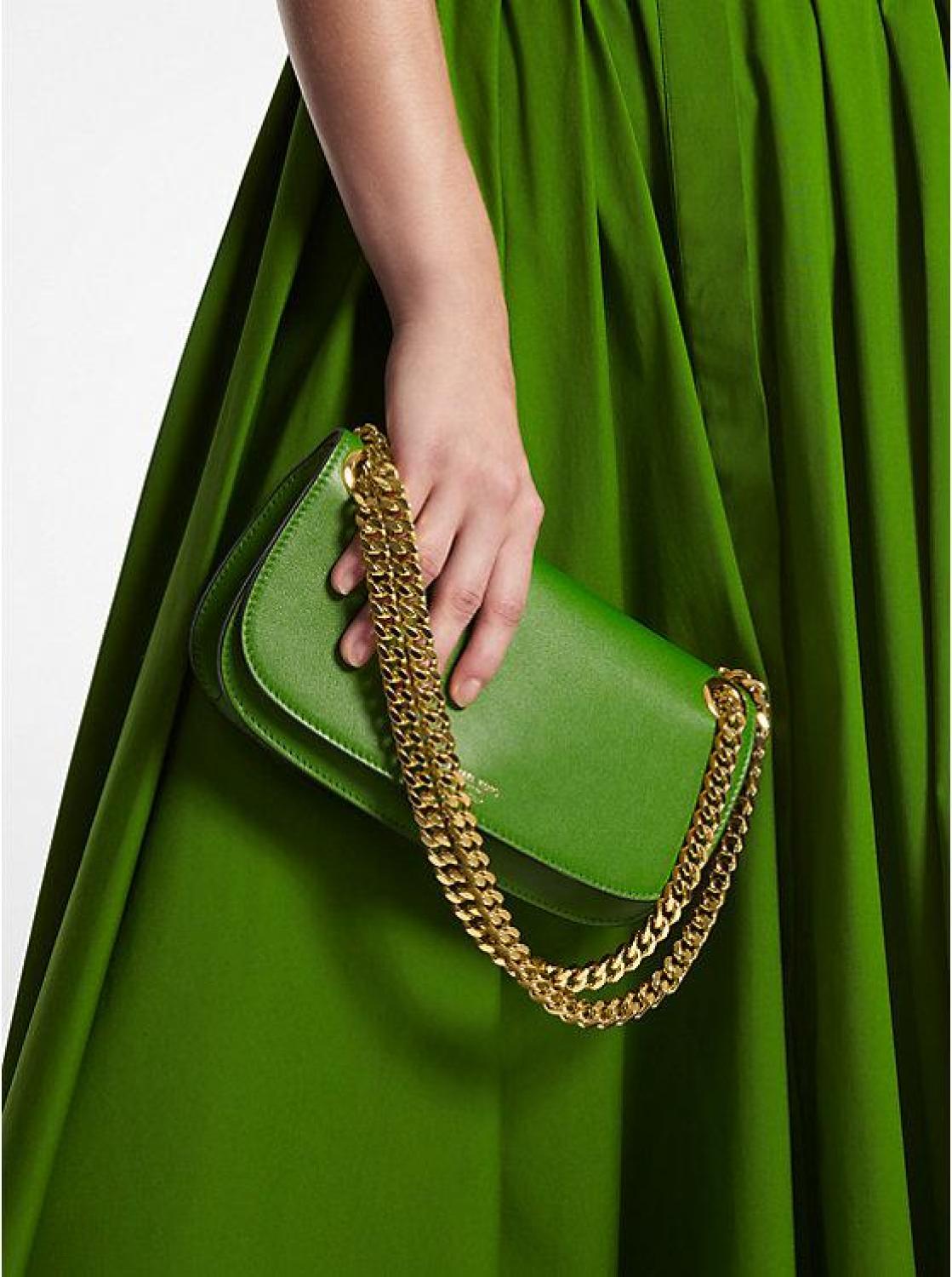 Christie Mini Leather Envelope Bag