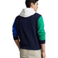 Logo Color-Blocked Fleece Hoodie