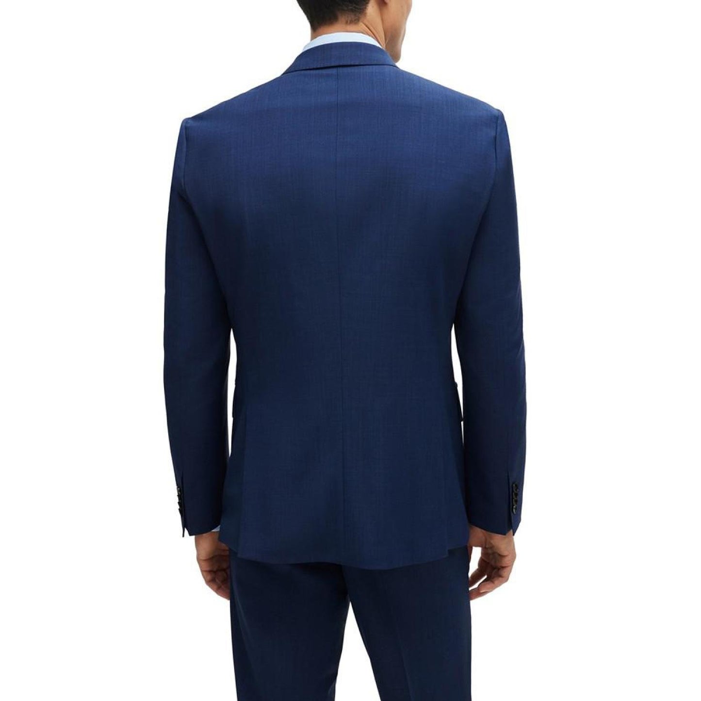 Men's Micro-Patterned Slim-Fit Suit