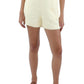 Camilla Womens Woven Mini Flat Front