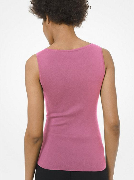 Cashmere Scoopneck Tank Top