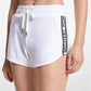 Logo Tape Cotton Blend Track Shorts