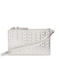 Marc Jacobs The Monogram Metallic Top-Zip Wristlet Wallet