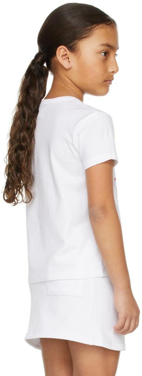 Kids White Bunny T-Shirt