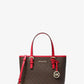 Jet Set Travel Extra-Small Logo Top-Zip Tote Bag