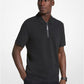 Cotton Half-Zip Polo Shirt