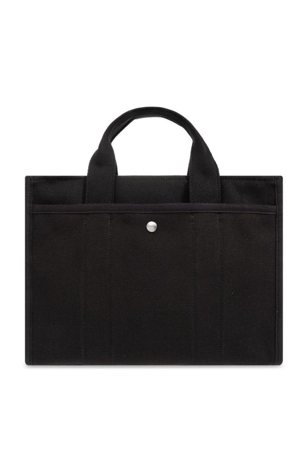 Coach Logo Flocked Tote Bag