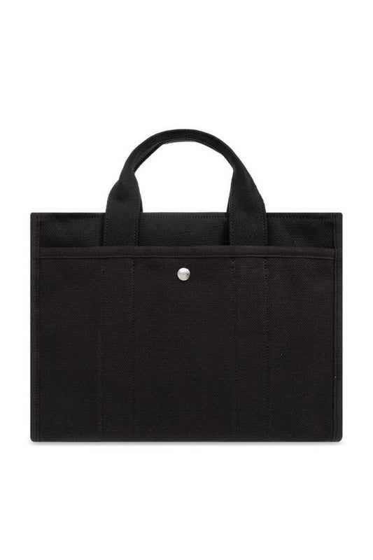 Coach Logo Flocked Tote Bag