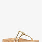 Hampton Metallic Leather Sandal