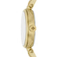 Women's Holland Quartz Three Hand Gold-Tone Stainless Steel Watch 28mm