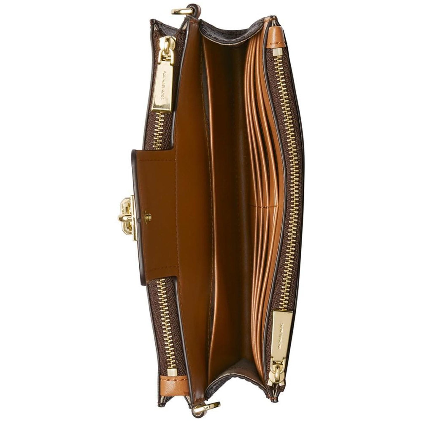 Logo Ruby Small Double Zip Crossbody