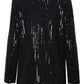 Michael Michael Kors Pinstripe Sequined Crepe Boyfriend Blazer