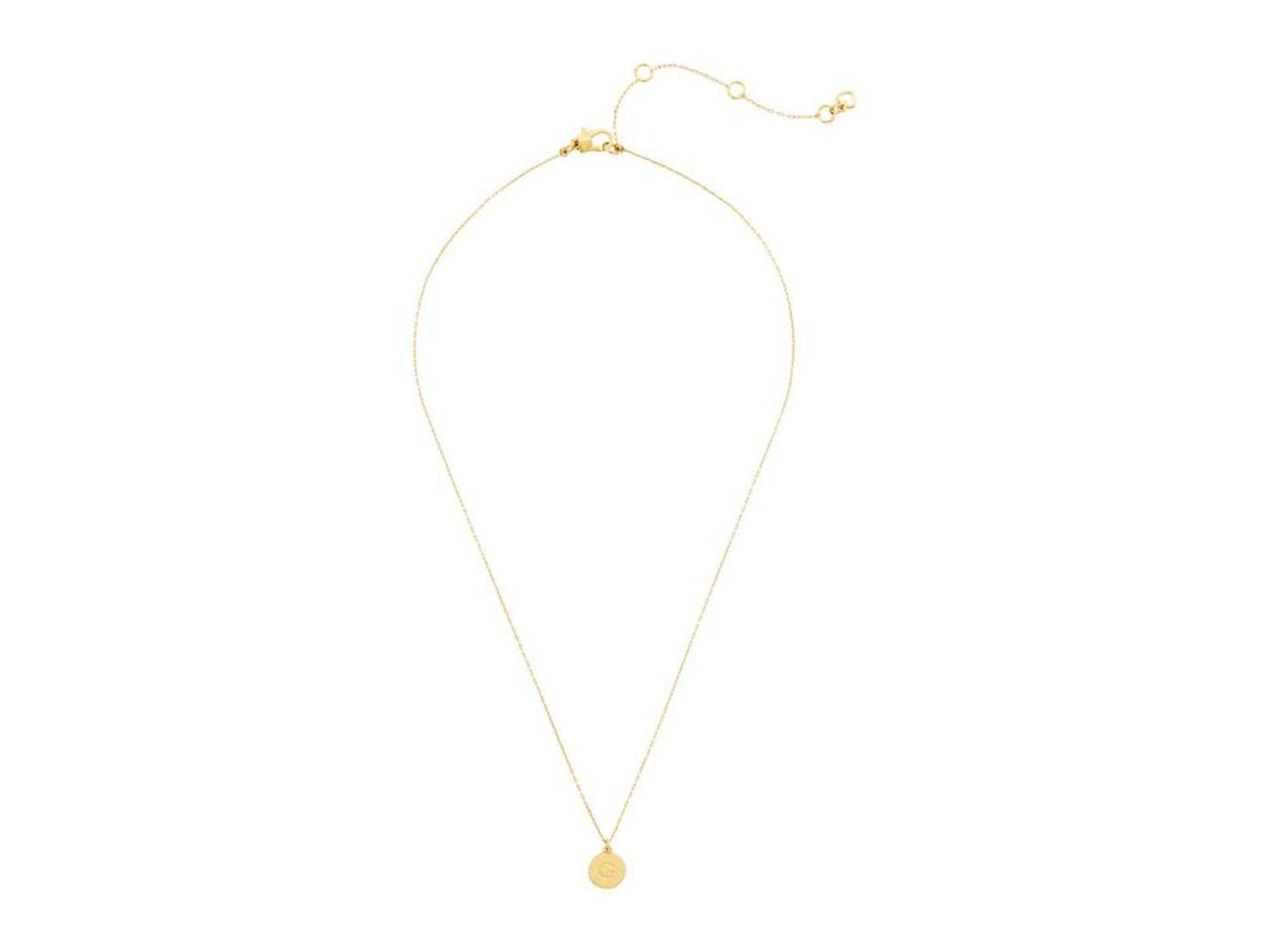 Kate Spade Mini Initial Pendant
