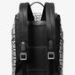 Varick Snake Embossed Leather Utility Backpack