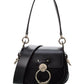 Chloé Tess Small Leather & Suede Shoulder Bag