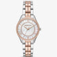 Mini Lauryn Pavé Two-Tone Watch