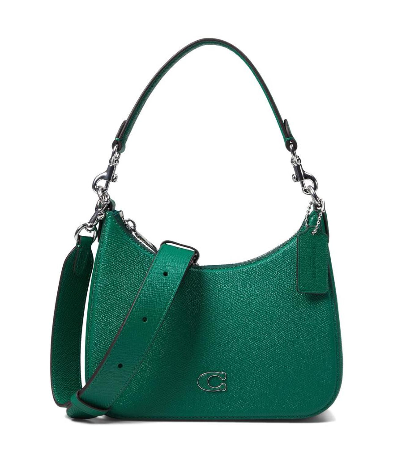 Hobo Crossbody in Cross Grain Leather