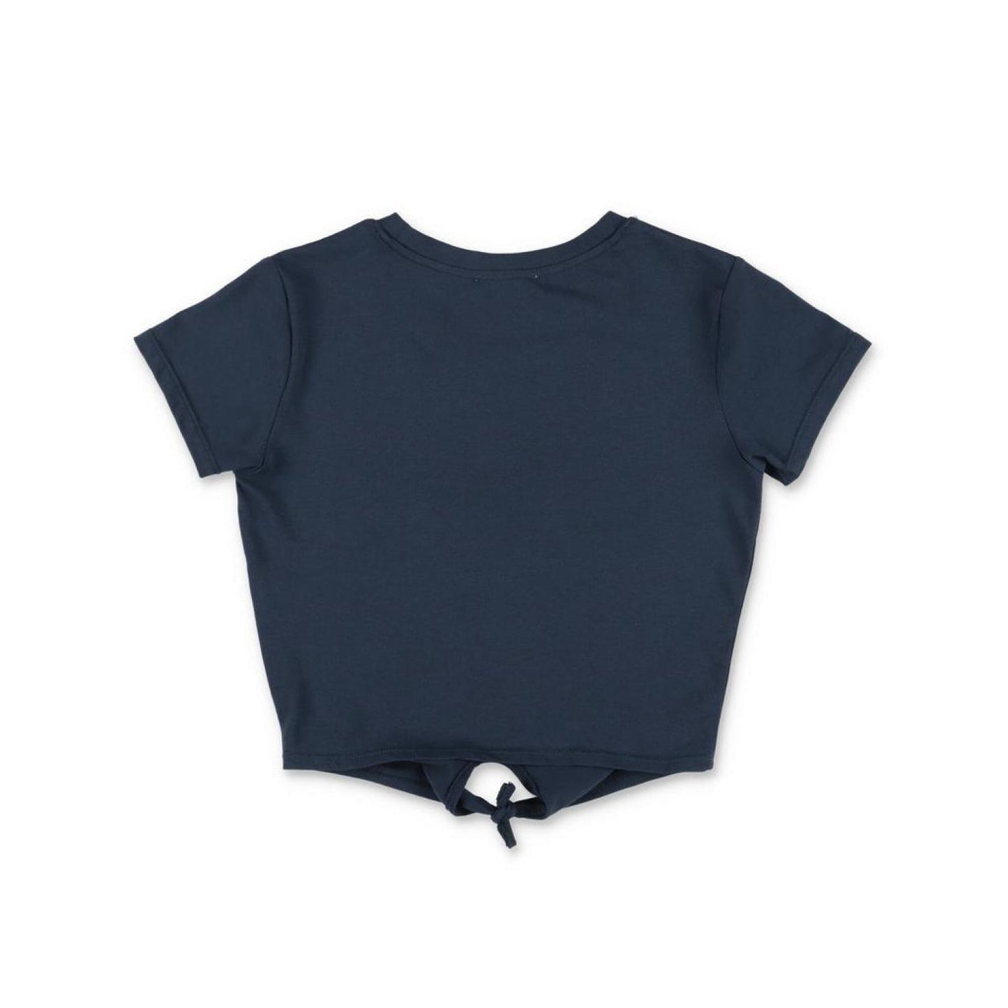 Michael Kors Kids Logo Printed Cropped T-Shirt
