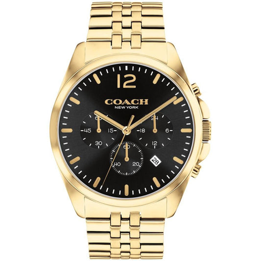 Men's Greyson Gold-Tone Stainless Steel Bracelet Watch 43mm