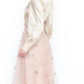 Metallic Tulle Skirt In Snowflake