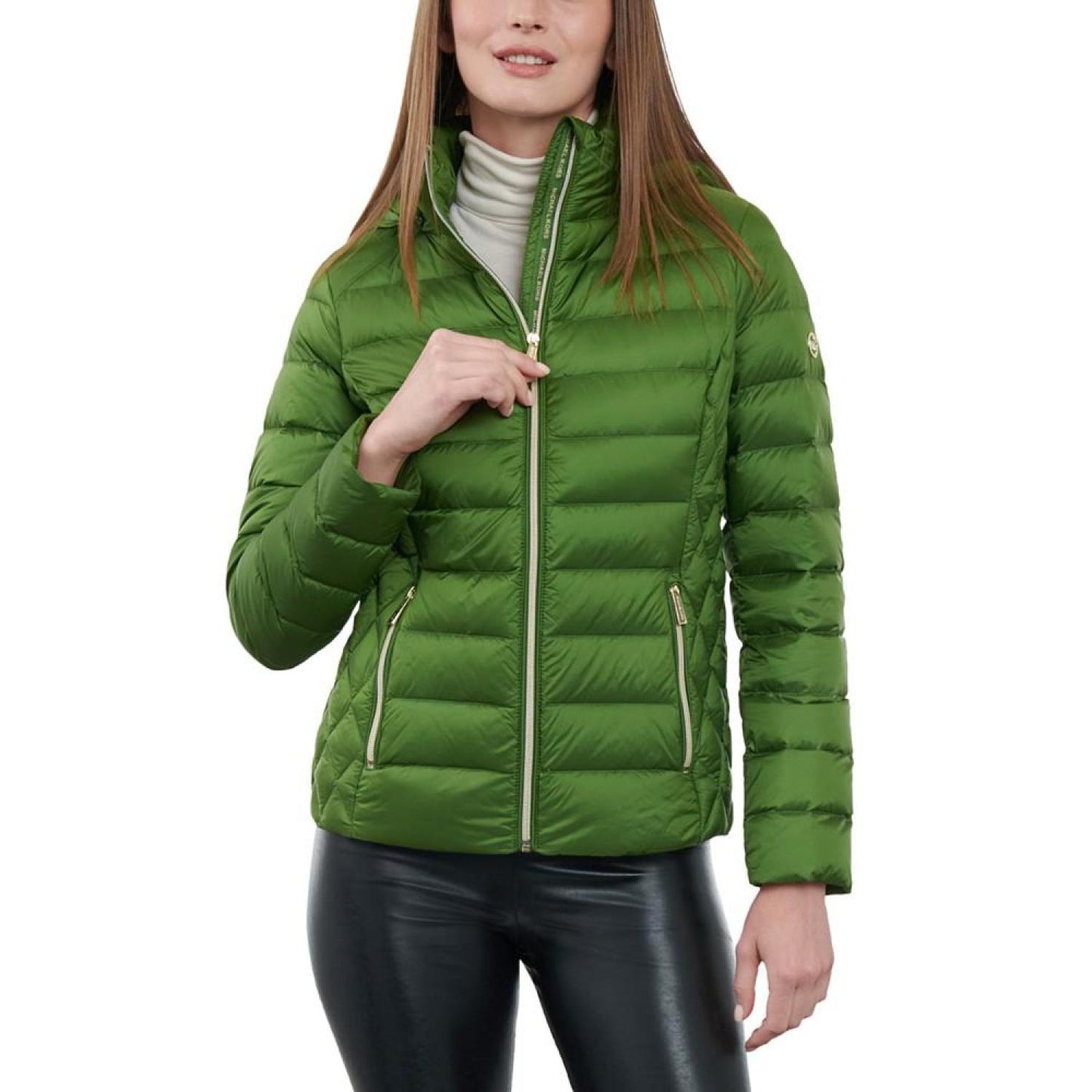 Women's Hooded Packable Down Puffer Coat, Created for Macy's