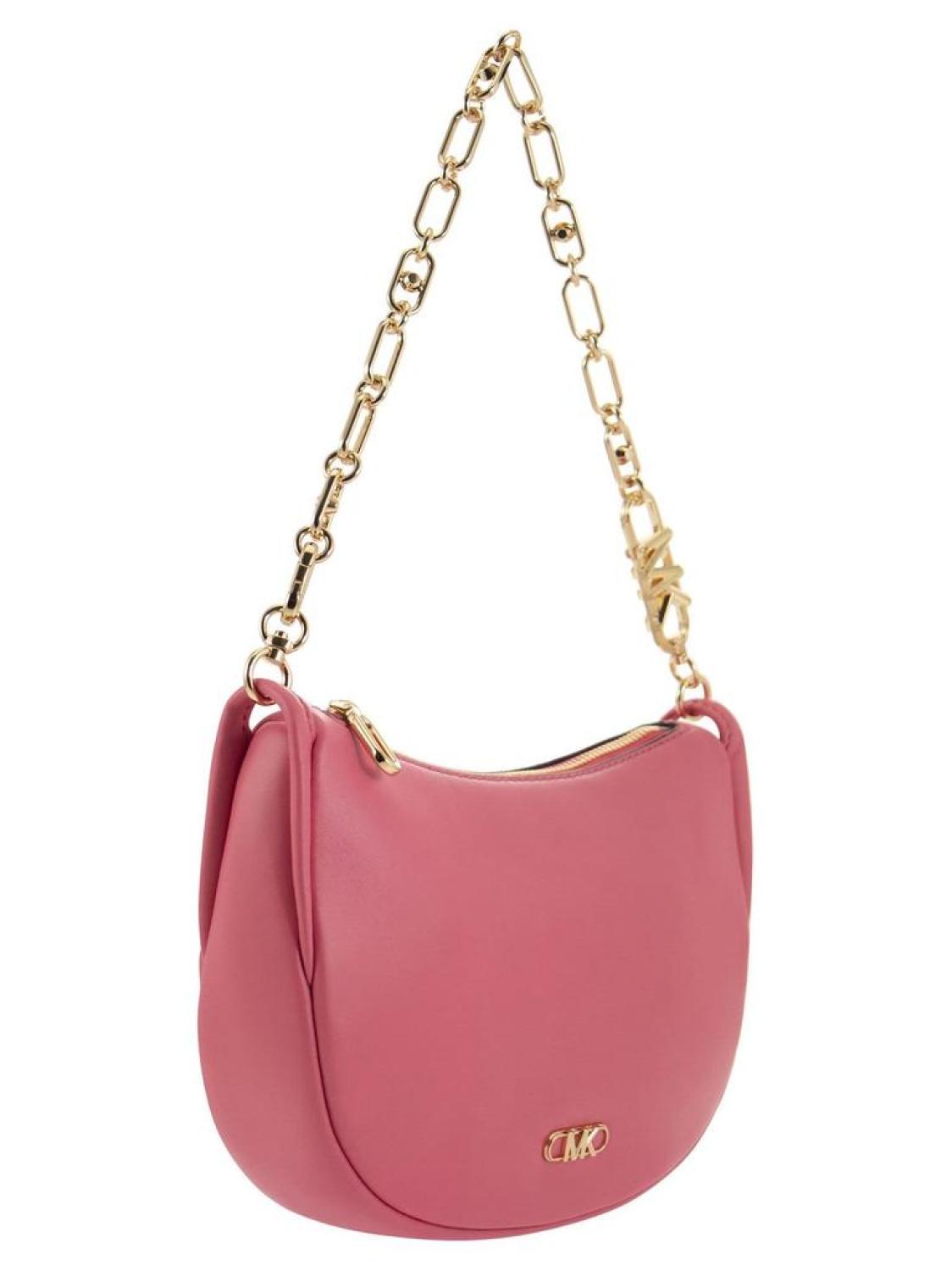 Michael Michael Kors Logo Plaque Chained Small Shoulder Bag