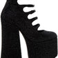 Black 'The Rhinestone Kiki' Heels